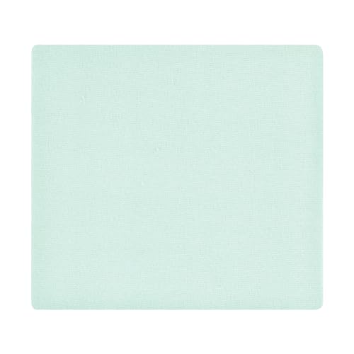 Image of Hudson Baby Unisex Baby Cotton Poly Flannel Receiving Blankets Bundle, Eucalyptus, One Size