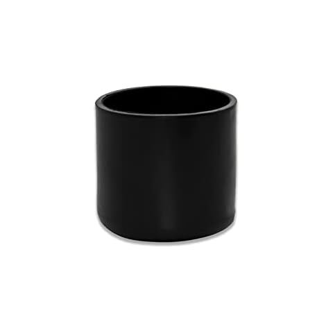 Flyshop 4 PCS Flexible PVC Furniture Caps Table Feet Covers Black Round Floor Protectors, 1-1/2" (38 mm) Cover