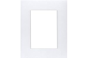 White 20x24 Pack of 2 Picture Mats with 16x20 Opening