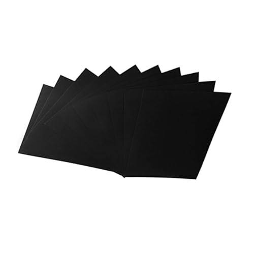 Papier cartonné noir épais de qualité supérieure pour vos créations de scrapbooking haut de gamme