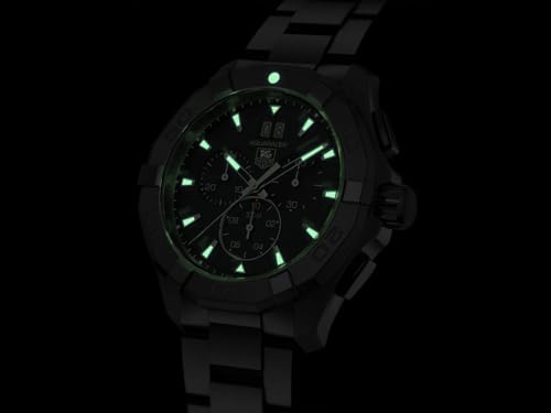 Tag Heuer(タグホイヤー) Aquaracer Chronograph Black Dial Men's Watch CAY1110.BA09273