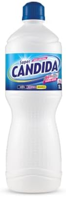 Água Sanitária Super Candida 1L - Alvejante e Desinfetante Multiu...