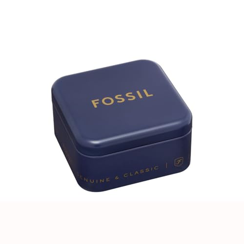 Image of Fossil Men's Plated Stainless Steel Engravable Personalized Gift ID, Chain or Cuff Bracelet for Men