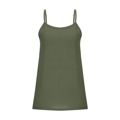 Plus Size Spaghetti Strap Tank Tops Women Summer Scoop Neck Loose Sleeveless Shirt Teen Girls Yoga Athletic Tank Tops4