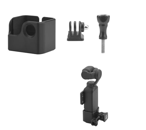 SHEAWA DJI Osmo Pocket 3用マウントアダプター 拡張マウント ブラケット 1/4ネジ穴 各撮影アクセサリーを取り付け可能