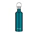 Produktbild THERMOcafé by THERMOS TC TRAVELER BOTTLE teal mat 0,50l, Thermosflasche aus Edelstahl, 12h heiß & 24h kalt, absolut dicht für Schule, Büro, Wasserflasche mit Griff, isolierte Trinkflasche