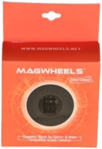 MagWheels Magnetyczny uchwyt na kamerę z antypoślizgową gumową powłoką zapobiegającą zarysowaniom do kamer sportowych