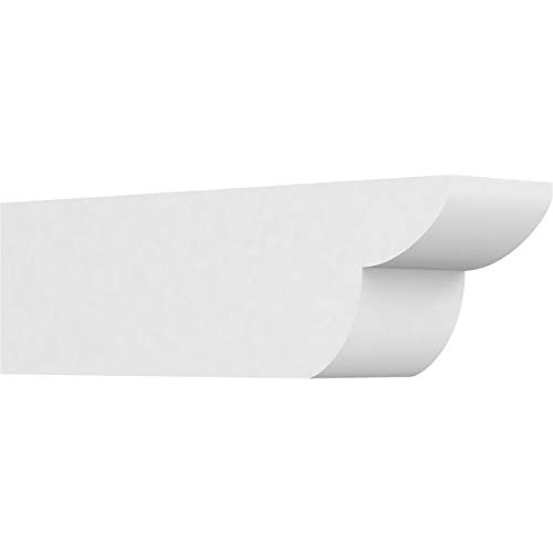 5"W x 6"H x 20"L Standard Crestline Architectural Grade PVC Rafter Tail