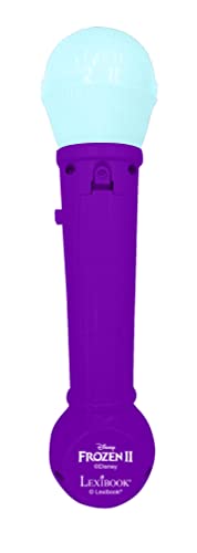 Lexibook Frozen Bambini, Giocattolo Musicale, Altoparlante Integrato, efetti Luminosi, Melodie Pre-registrati Incluse, Blu/Rosso, S