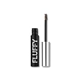 WUNDERBROW Fluffy Volumen Augenbrauenwachs in Schwarz/Braun – Wasserfestes Augenbrauengel für langen Halt, vegan und ohne Tierversuche