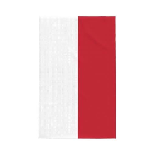 WSSYYBF Küchenhandtuch Flagge von Malta Volldeckend bedruckt Mikrofaser mit hoher Saugfähigkeit Multifunktionstuch