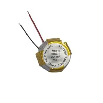 Original Universal Replacement Round Battery for airpod 1254 RA3.7V 55mAh 2.204wh 1ICR13/6(Pack of 1)-image-33