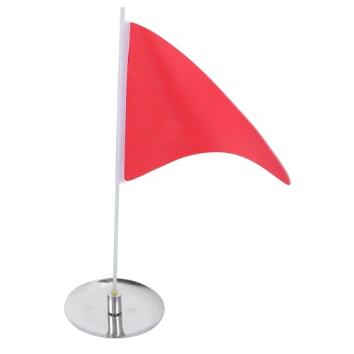 HONMEET 1 Set Golf Training Flag with Hole Cup Lightweight Golfing Court Flags Essential Golf Accessories for Improved Putting Accuracy for Practice