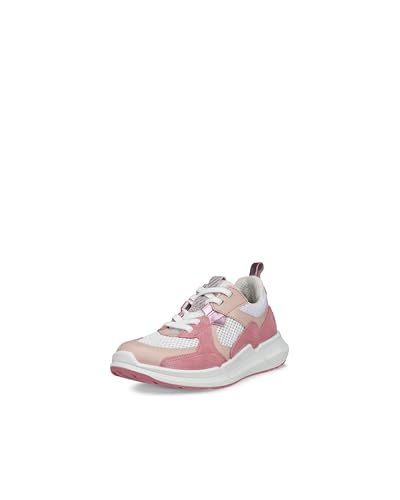 ECCO Biom 2.2 Sport Cross Trainer Sneaker, Rose DUST/Old Rose/White, US 3-3.5 Unisex Little Kid