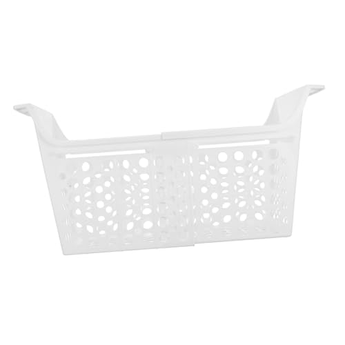 Lurrose Cesta Extensible para Congelador con Orificios de Drenaje Organizador para Cocina y Congelador Horizontal Moderno y Funcional