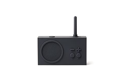 Lexon Tykho 3 enceinte Bluetooth et radio FM portable étanche gris sombre