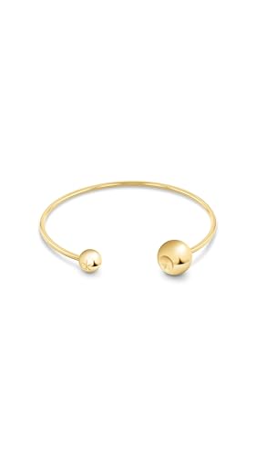 Calvin Klein Pulsera Bangle Abierta para Mujer Colección SCULPTURAL BUBBLES en Oro Amarillo - 35000787, Gold