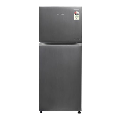 Image of LLOYD 233 L Frost Free Double Door Refrigerator Dark Steel (GLFF262EDST1GC)