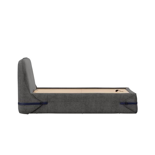 Image of Wakefit Hibernis Queen Size Hydraulic Storage Upholstered Bed