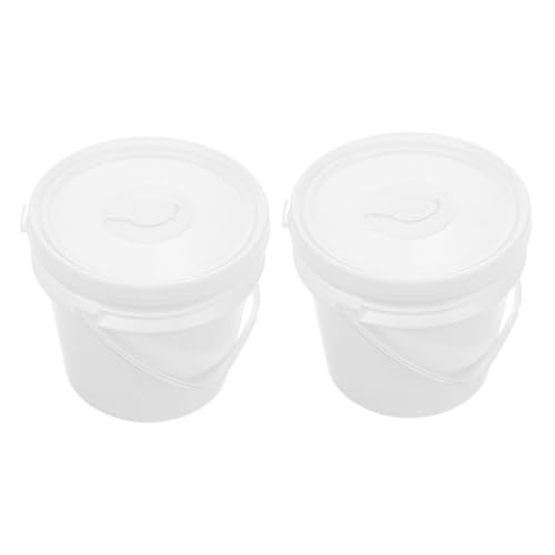 Seau à lingettes contre le dessèchement, boîte plastique blanche étanche ORFOFE