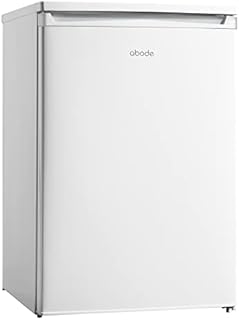 Abode AUCFZ55W 55cm Wide Under Counter Freestanding White Freezer 83 Litre with 3 Drawers, Adjustable Feet & Reversible Door, Suitable for Garages & Outbuildings [Energy Class F]