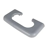labwork Gray Center Console Cup Holder Pad Replacement for F250 F350 F450 Super Duty 1999-2010