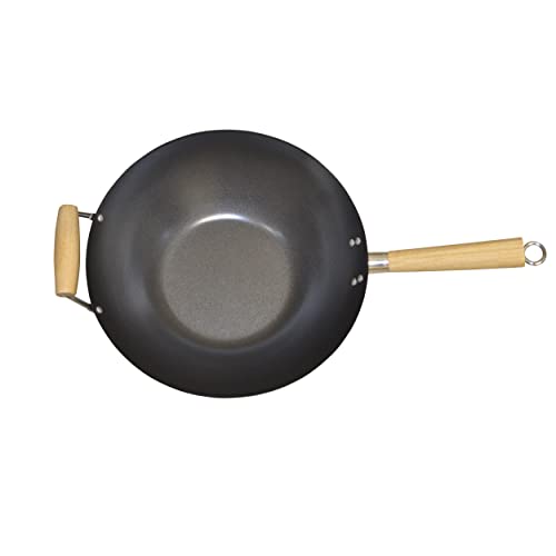 Wok de acero carbono antiadherente 14" TrueCraftware miniatura 4