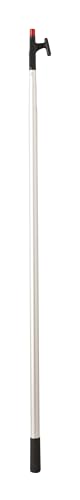 Garelick by Attwood Marine Boat Hook, Telescopic Aluminum Pole with Poly Head for Docking, Mooring, and Retrieving, 56 Inch to 12.0 - Foot, Silver, 55175