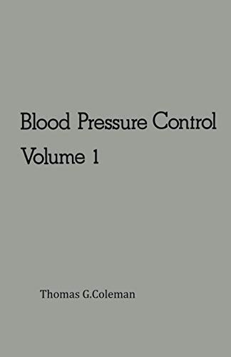 Blood Pressure Control: 1