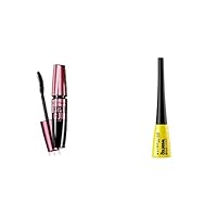 Maybelline combo Hypercurl Mascara Waterproof and Colossal Bold Eyeliner