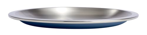 Image of Hydro Flask Outdoor Kitchen Plate - Stainless Steel Reusable Plate - Camping Kitchen Essentials Harbor Blue