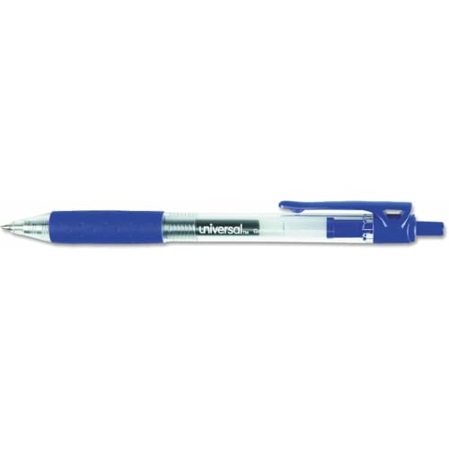 Bolígrafo de gel retráctil Universal comfort grip azul x36 miniatura 1
