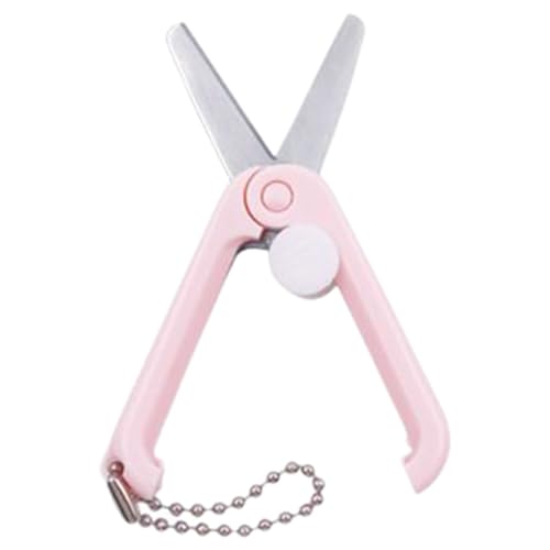 Ciseaux portables - Ustensile de cuisine rétractable | Petits ciseaux de voyage avec porte-clés pour homme, femme, fille, enfant, famille, amis