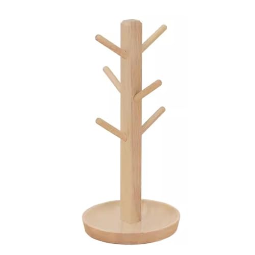 KITCISSL Solid Wood Cup Hanging Shelf
