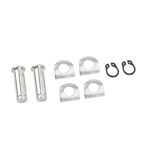 Image of Generic Motorcycle Passenger Rear Foot Peg Bracket Mount Kits Foot Peg Clamp Support Black | 1 Pair Motorcycle Passenger Footpegs with Mounting Hardware