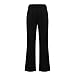 ZEFOTIM Flare Sweatpants Women Straight Leg Elastic Waist Stretchy Trendy Vacation Dress with Pocket Spring Going Out Outfits Trousers Black Business High Waisted Dress Cropped Pants Women Black S