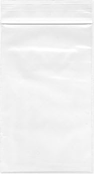 Xiton 100 5x7 Clear Reclosable Zipper Bag 4MIL Small Poly Bag RECLOSABLE Bags Plastic Baggies