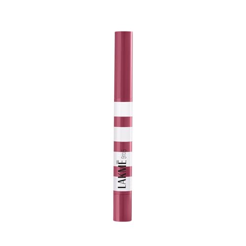 Image of Lakme 9to5 Hya Beach Edit, Lipstick + Liner Duo, Tanline Rose, Infused with Hyaluronic Acid, Vitamin E, Jojoba Oil, Comfortable Matte Finish, SPF Powered, Hydrating Lipstick, 2+0.2 g