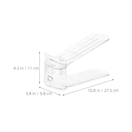 Emplacements pour chaussures en ABS lot de 6 étagères double couche - 3