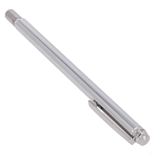 Jotekonoby Varilla de posicionamiento de acero inoxidable, accesorios de adivinación ajustable, detector de agua para búsqueda y medición de venas, 50 cm de longitud (plata)