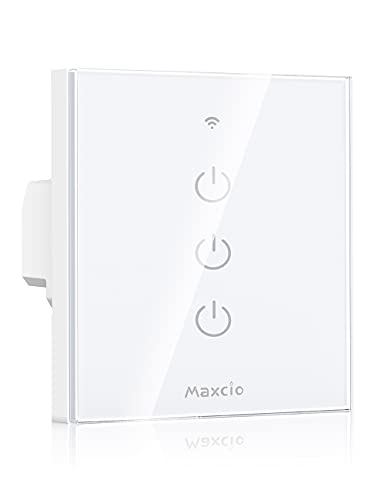 Smart-Home-Lichtschalter Maxcio Smart Lichtschalter, Wlan