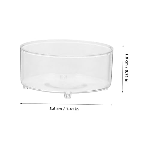 Vasos para velas transparentes y candelabros de plástico de 15ml UKCOCO 3