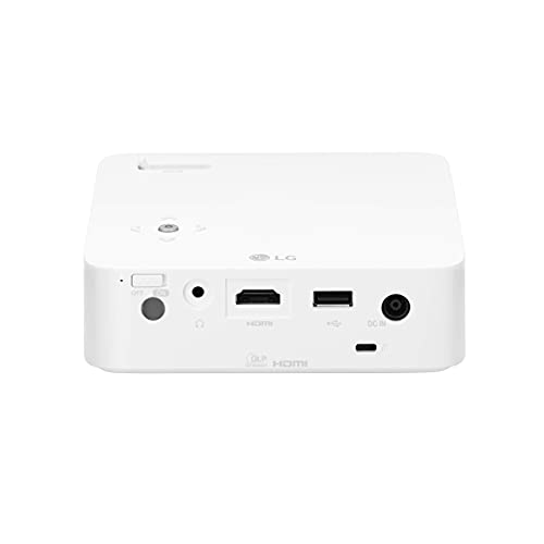 Lg Electronics Ph30N Portable Cinebeam Projector With Connectivity Bluetooth Sound, Built-In Battery, And Screen Share (Renewed) #TOP3