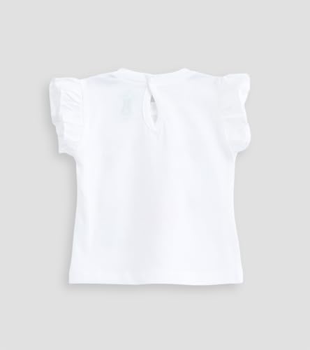 Image of YUV 100% Cotton Infant Baby Girls Printed Tshirts, Pack of 5
