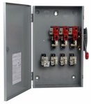 Eaton DG324NGK Safety Switch, 200A, 3P, 240V, Type DG, Fusible, NEMA 1
