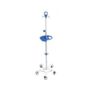 Infjmh IV-Ständer mit Rädern und Ablage