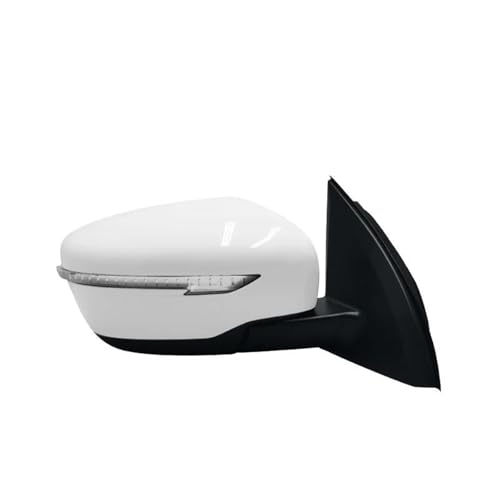 Rétroviseurs extérieurs Nissan Qashqai 2010-2022 rétroviseur droit blanc 11 broches