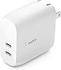 Belkin USB充電器 40W デュアルUSB-C