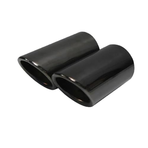 Embout de silencieux noir haut de gamme pour BMW E90 et Tiguan, double canule