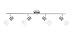 Produktbild Wofi Deckenspot Neptun 4-flammig, nickel-matt, Länge ca. 80 cm, Abhängung ca. 21,5 cm 741404640000
